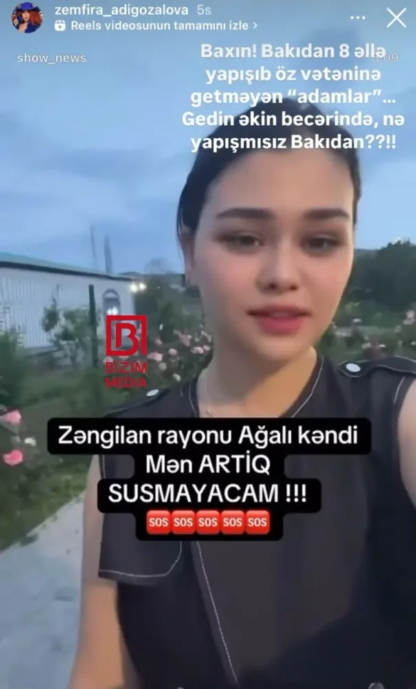 "Nə yapışmısınız, Bakıdan? - Gedin, əkin becərin də,.." - FOTO