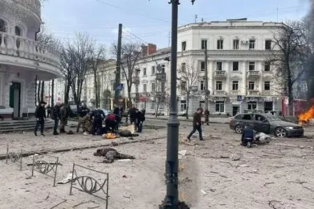 Rusiya Suma zərbə endirdi: - ölənlər və yaralılar var
