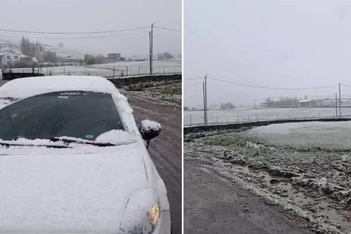 May ayında üç rayonda - QAR YAĞDI