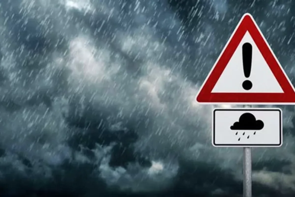 Güclü leysan və dolu... - ƏHALİYƏ XƏBƏRDARLIQ