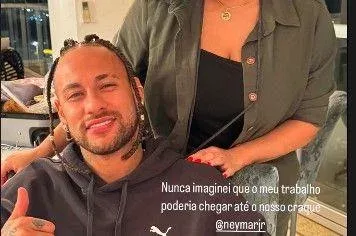 Neymarın yeni imici - Şəkillər