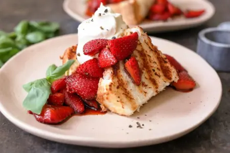 Asan Hazırlanan Yumşaq Çiyələkli Keks