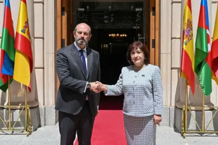 Sahibə Qafarova İspaniya Senatının sədri ilə görüşdü