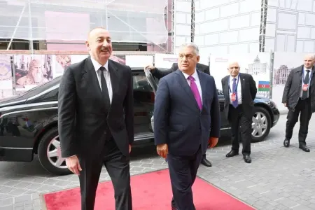 Prezident Viktor Orban ilə görüşdü - FOTO