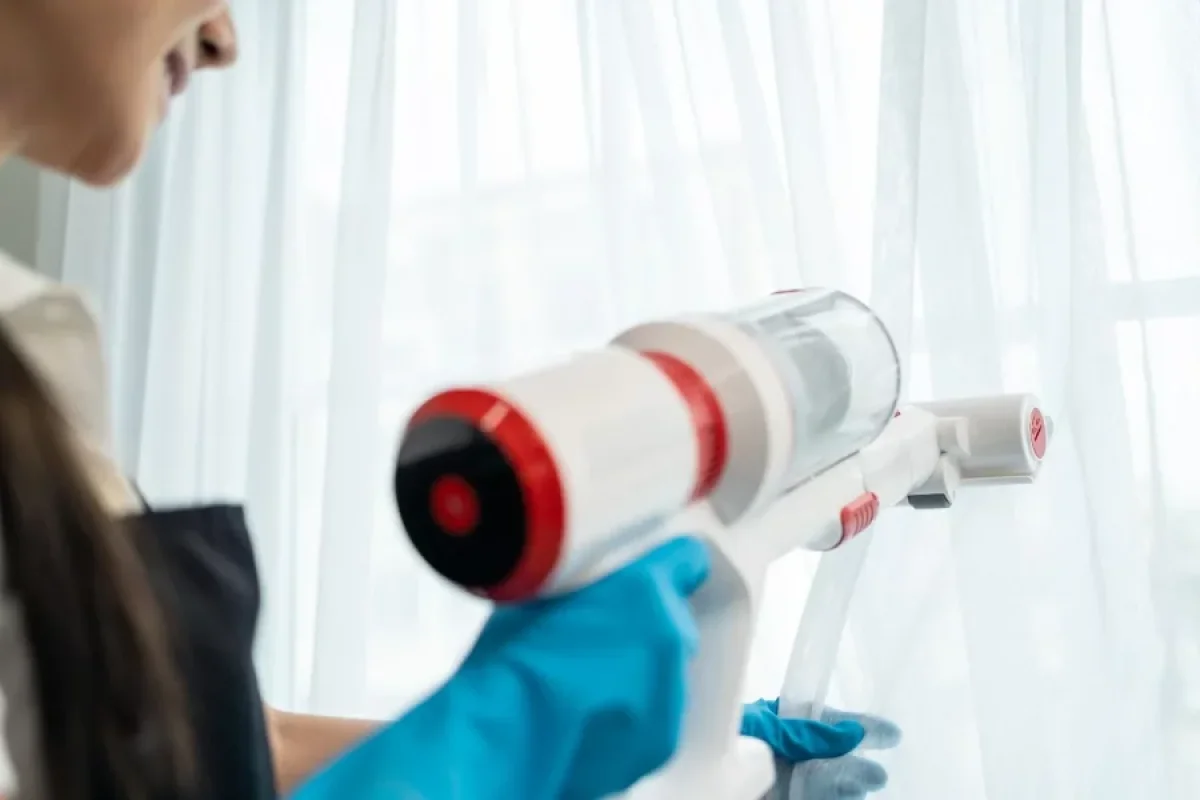 Saralmış və çirkli pərdələri - BELƏ TƏMİZLƏYİN