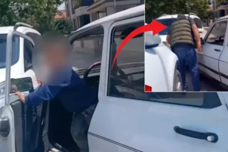 Ailəsindən gizli avtomobili idarə edən azyaşlı uşaq qəza törətdi