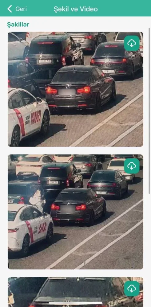 Tıxacda qalan maşına dayanma-durma cəriməsi yazıldı