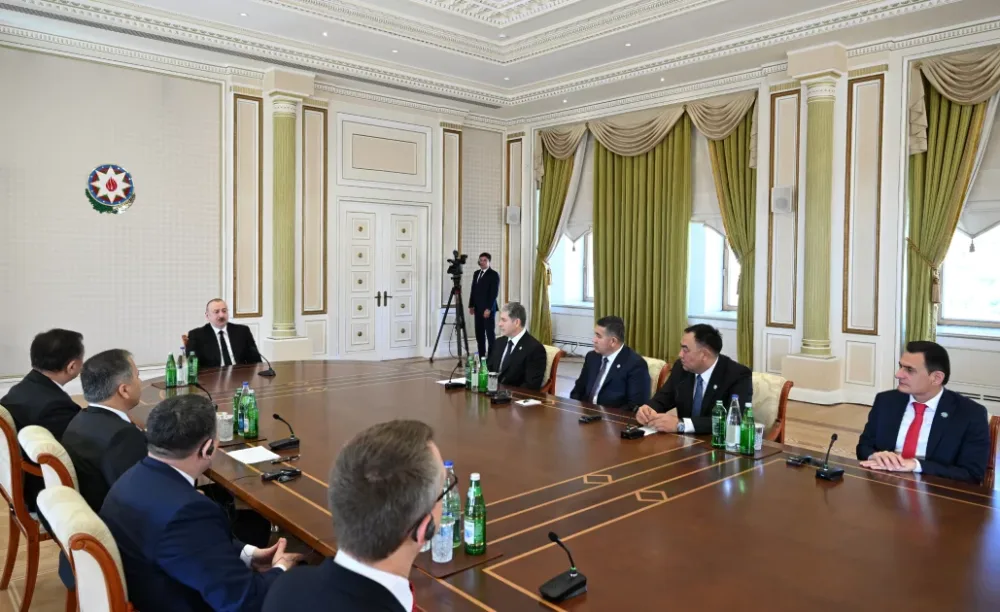 Prezident bu ölkələrin DİN rəhbərlərini qəbul etdi