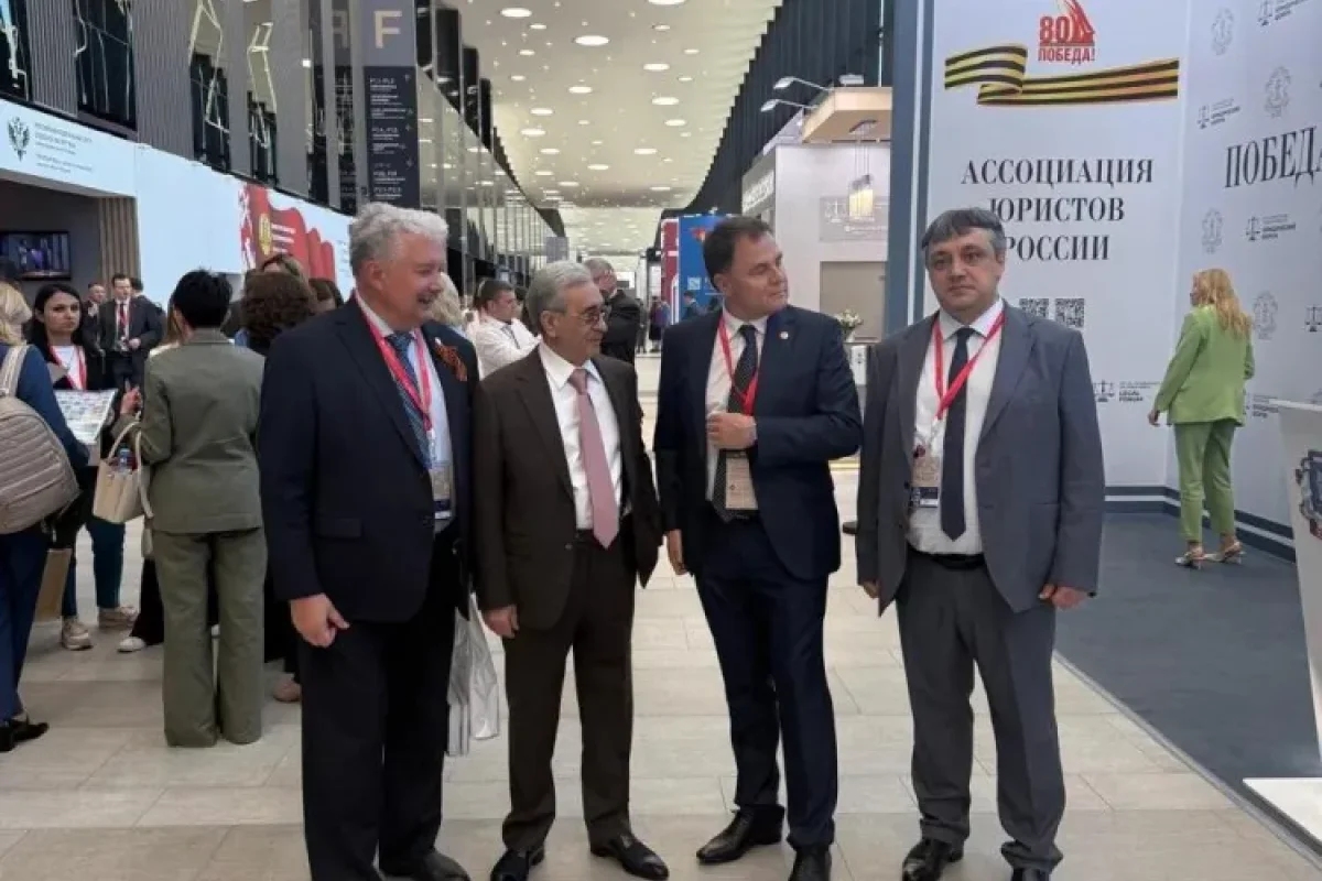 İlham Rəhimov XIII Sankt-Peterburq Beynəlxalq Hüquq Forumunda iştirak edib - FOTO