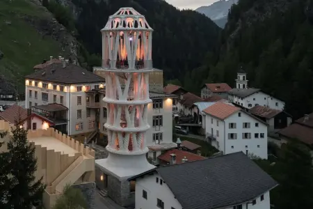 Dünyanın ən hündür 3D-binası tikildi - FOTO