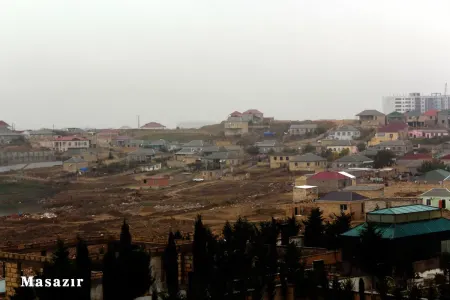 Masazırda dana ticarət mərkəzinin altını üstünə çevirdi