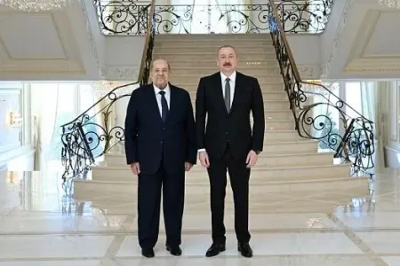 İlham Əliyev Misir Senatının sədrini qəbul etdi