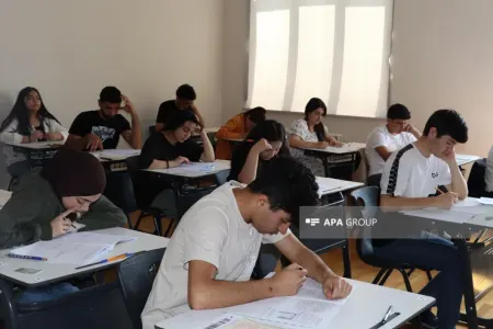 Xankəndidə ilk dəfə qəbul imtahanı
