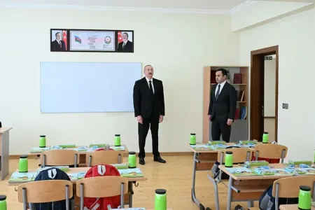 Prezident lisey açılışında iştirak edib - YENİLƏNDİ
