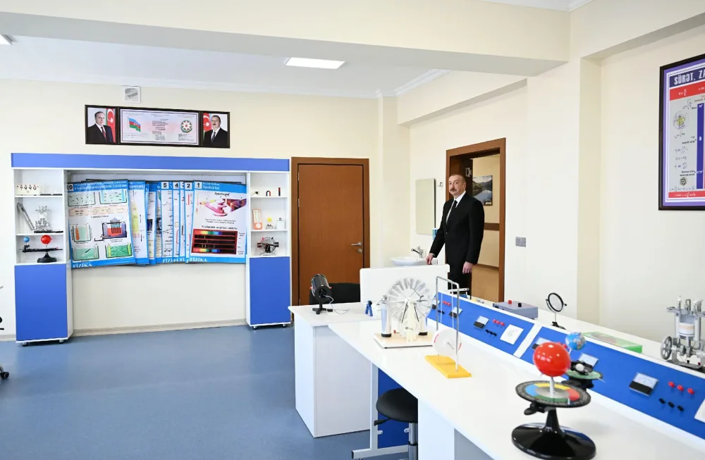 Prezident lisey açılışında iştirak edib - YENİLƏNDİ