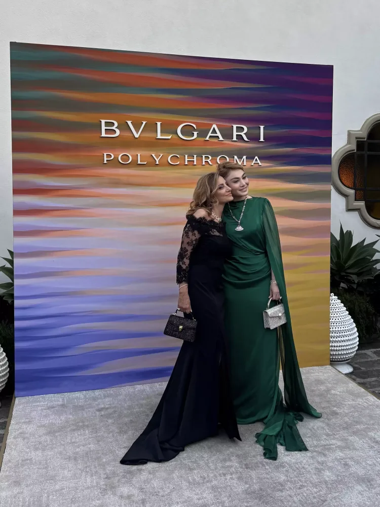 Ruhi Əliyeva “Bvlgari”nin tədbiri üçün İtaliyada