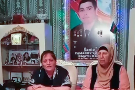 Şəhid anası yeni video yaydı