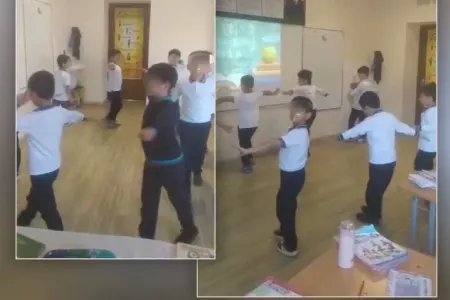 Bakıda müəllim 1-ci sinif şagirdinin ağzına skoç vurdu