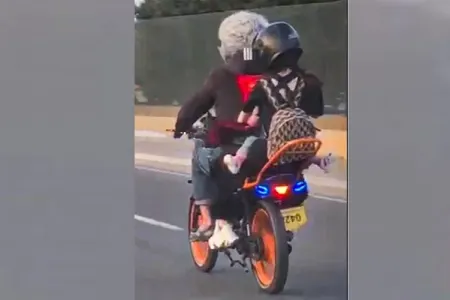 Körpəni motosikletdə apardılar - Araşdırma aparılır