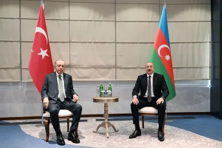 İlham Əliyev və Ərdoğanın təkbətək görüşü - KEÇİRİLİR