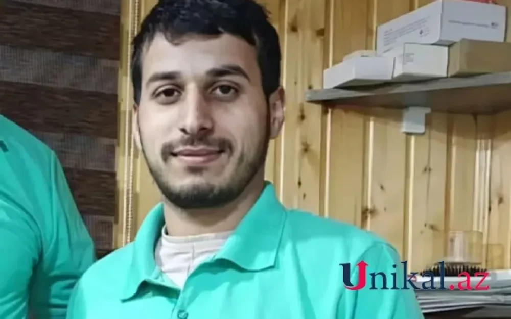 Qəzada ölən gəncin - FOTOSU