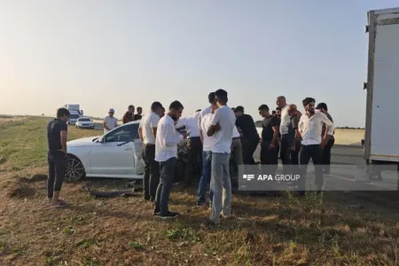 Masallıda qəza oldu, yaralı var