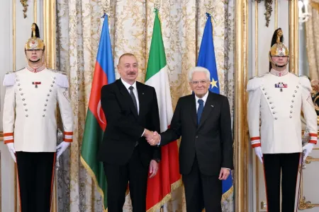 İlham Əliyev İtaliya Prezidentini təbrik etdi