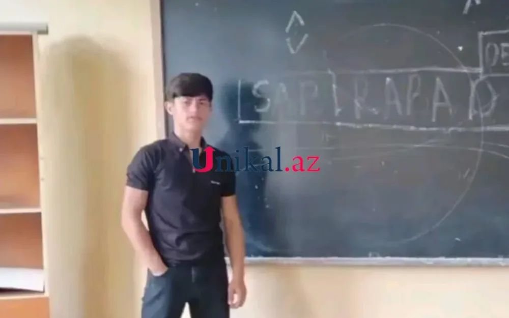 Sabirabadda kanalda batan oğlanın - FOTOSU