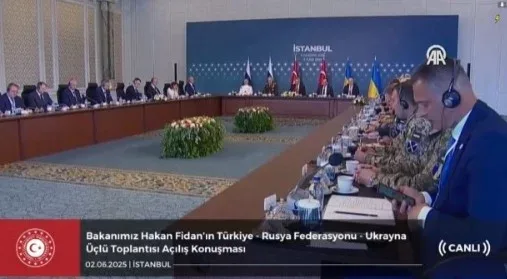 Rusiya-Ukrayna danışıqlarının görüntüsü - YAYILDI