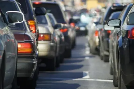 Bakının bəzi yollarında - TIXAC VAR