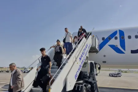 İstanbul - Naxçıvan reysi üzrə - UÇUŞLARA BAŞLANILDI