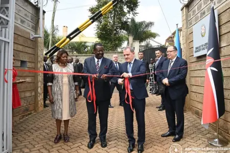 Azərbaycanın Keniyadakı səfirliyinin açılış mərasimi oldu