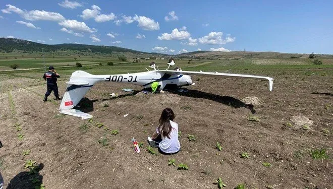 Türkiyə təyyarəsi qəzaya uğradı