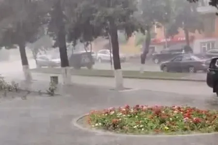 Xankəndiyə dolu yağır - ANBAAN VİDEO