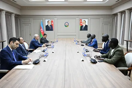 Əli Əsədov Olivye Bukalla görüşdü