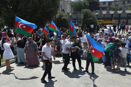 "Uşaqların Rəngli Dünyası" adlı Uşaq Festivalı keçirildi - FOTO