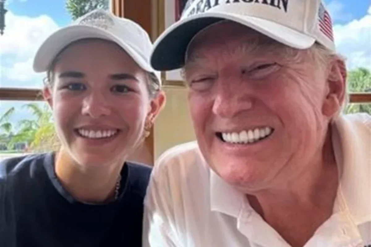 Trampın nəvəsi ilə evlənmək üçün - GÖRÜN NƏ ETDİ