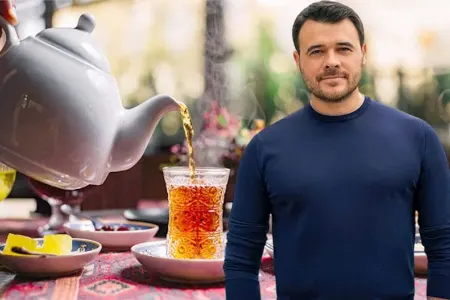 Emin Ağalarov Bakıda çayxana tikir
