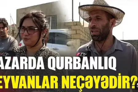 Bazarda qurbanlıq heyvanlar neçəyədir? - RTV