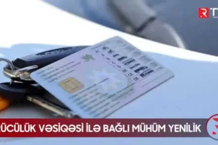 Sürücülük vəsiqəsi ilə bağlı MÜHÜM YENİLİK - + VİDEO