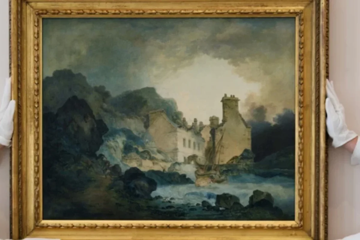 110 il əvvəl itən tablo tapıldı