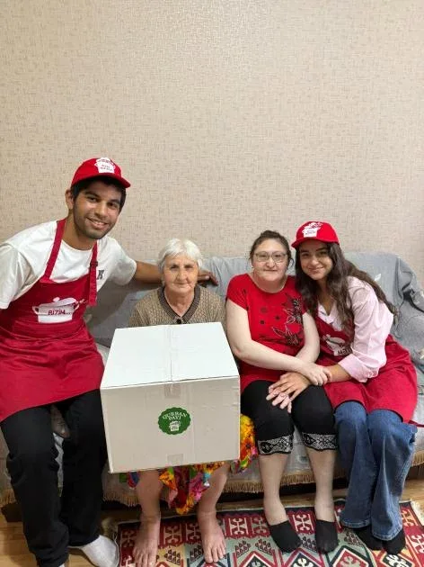 Leyla Əliyevanın təşəbbüsü ilə qurban payları verildi