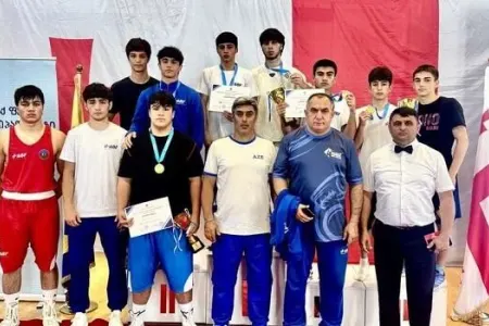 Azərbaycan boksçuları Gürcüstanda 7 medal qazandılar