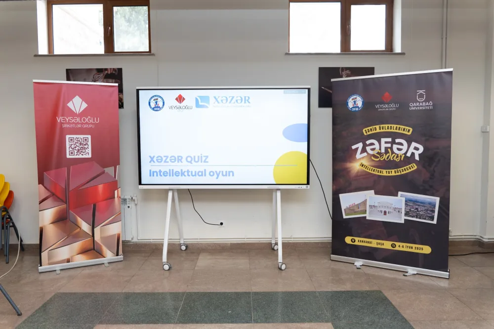 Xankəndidə şəhid övladları üçün intellektual düşərgə keçirildi