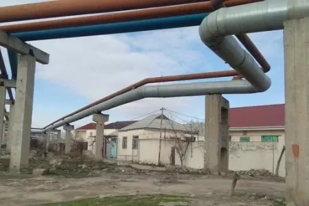 Texnika qaz xəttini zədələdi, bəzi yerlər qazsız qaldı