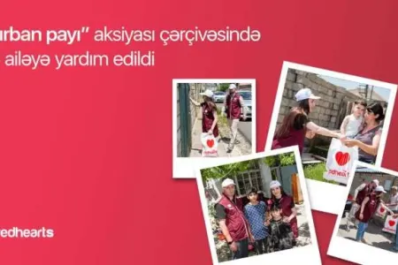 “Qurban payı” aksiyası çərçivəsində 376 ailəyə yardım edildi
