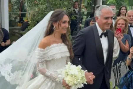 İran şahının nəvəsi yəhudi iş adamı ilə evləndi