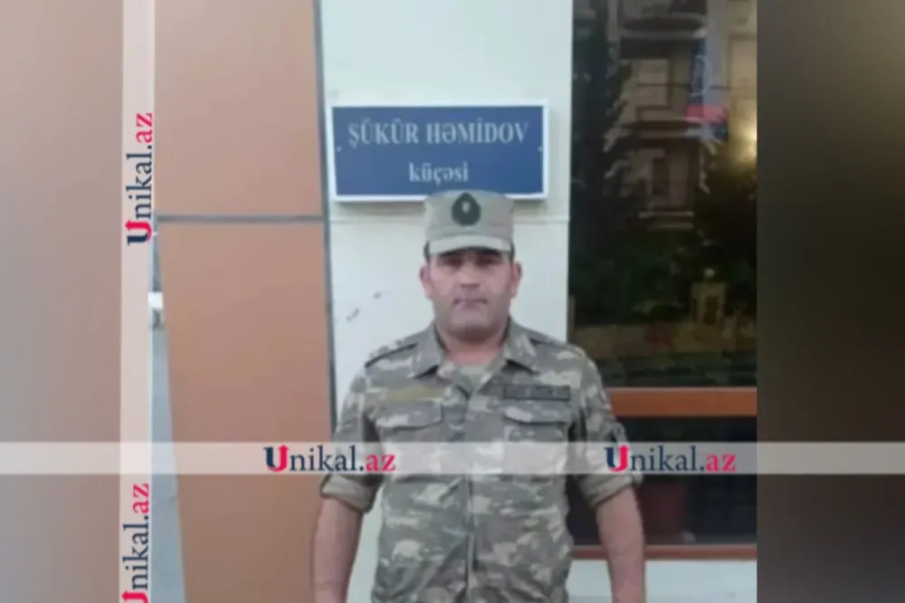 Ehtiyatda olan hərbçimiz vəfat etdi