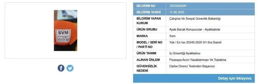 Bu ayaqqabı markasnın satışı qadağan edildi – - Nazirlikdən xəbərdarlıq – FOTO