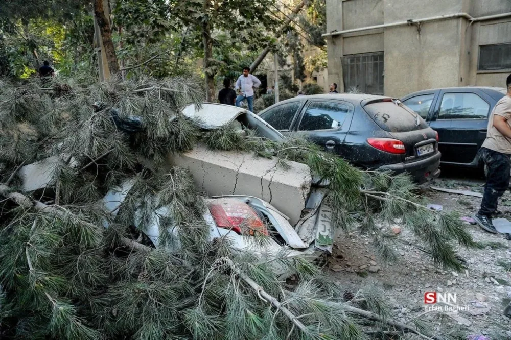 Partlayışlar, dağılan evlər - İsrail nələr etdi? - FOTOlar